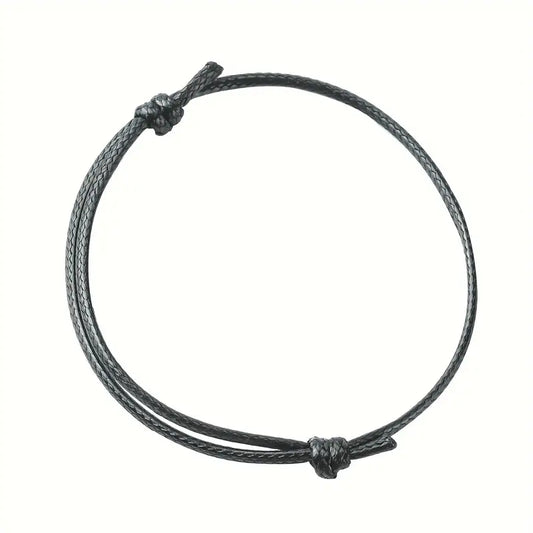 Vimara gewachstes Armband schwarz